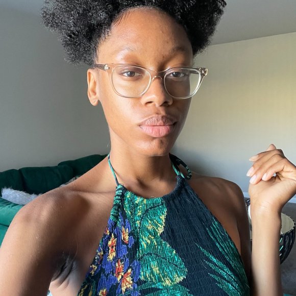 Drawstring Crochet Ponytail Synthetic 16" Afro - Picture 5 of 5